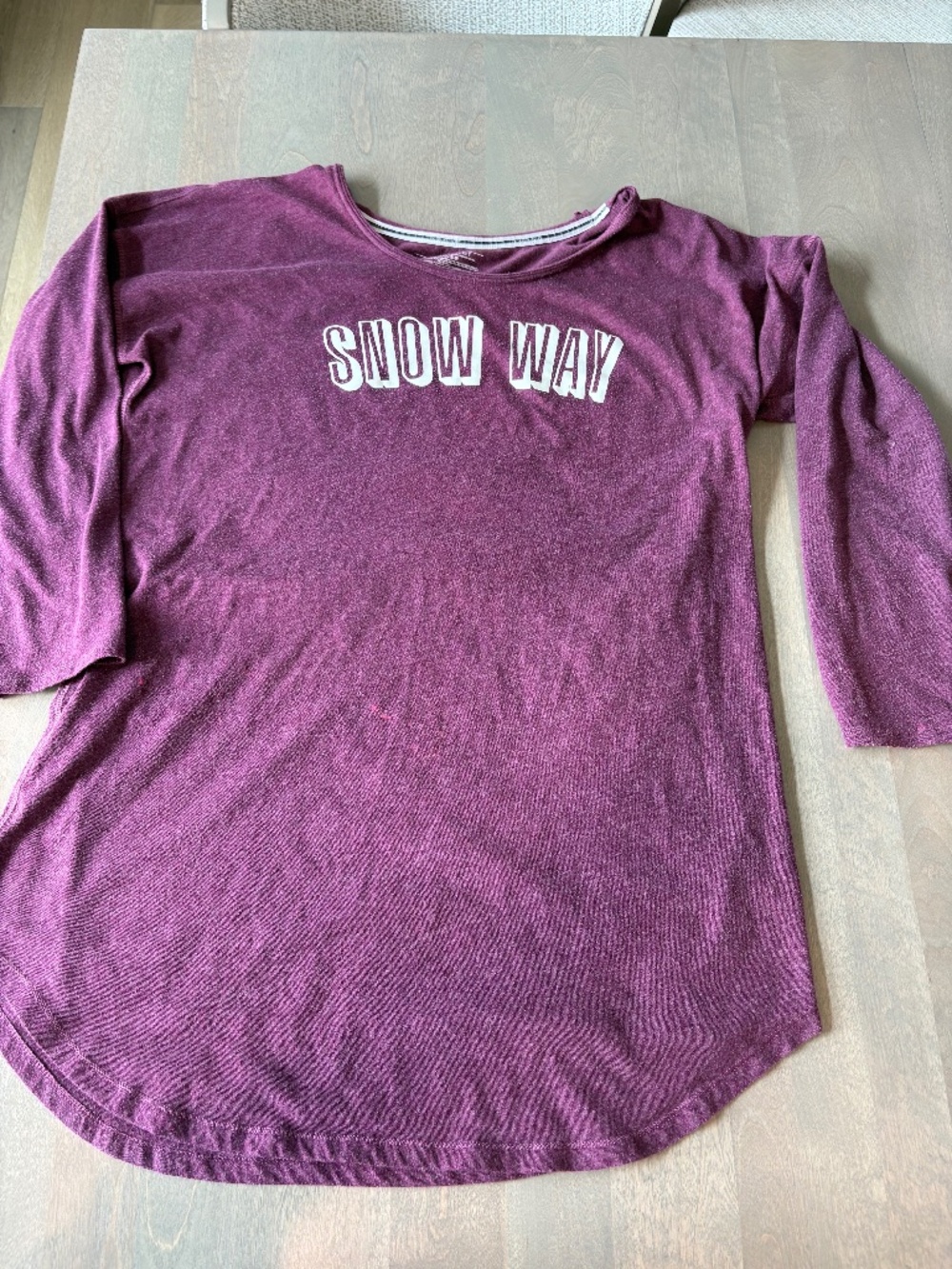 Victoria's Secret Plum 'Snow Way' Pullover